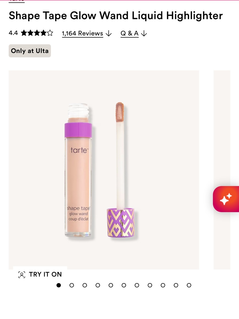 Tarte Shape Tape Glow Wand - Cream
